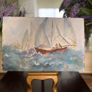 C. Scott original watercolor